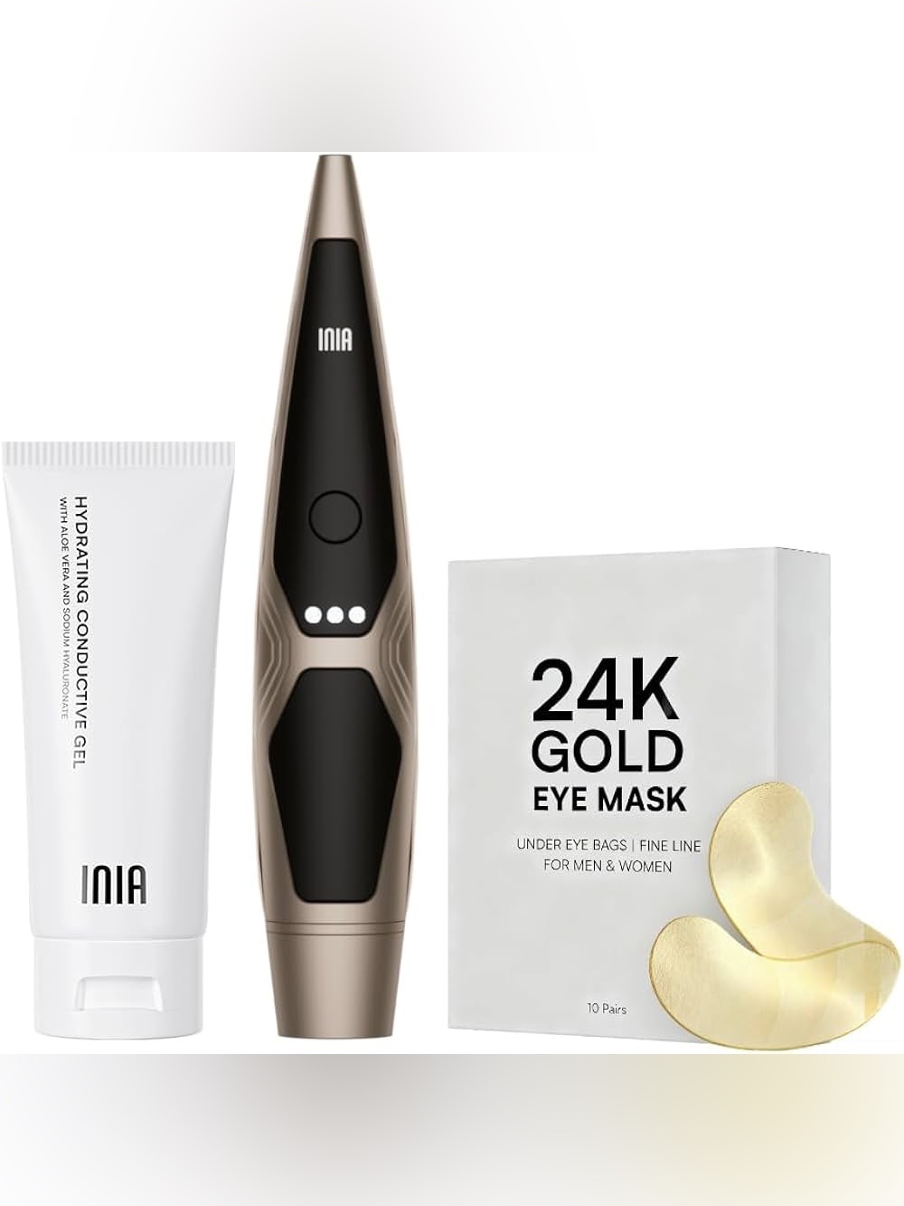 NWT  INIA brand skincare bundle  "Lumin" 4-in-1 device